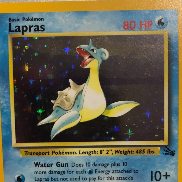 1999 pokemon card Lapras - Picture 3 of 3